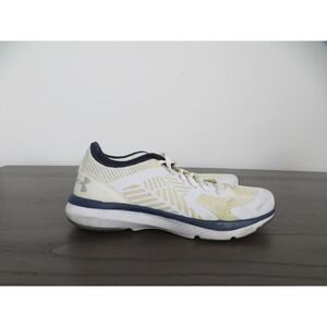 Under Armour Micro G Press Shoes Womens 9 White Running Sneakers 1285804-100